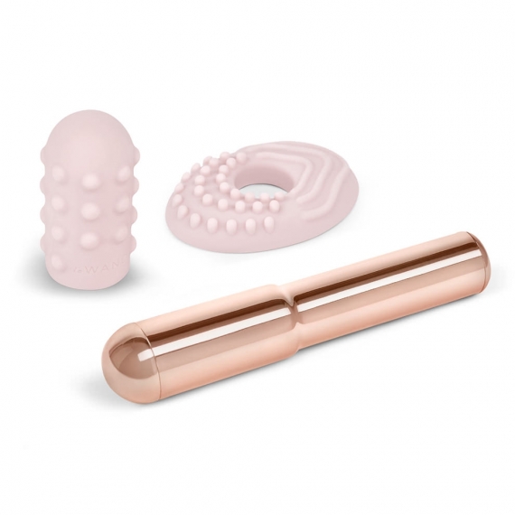 Le Wand Chrome Grand Bullet Vibrator Rose Gold