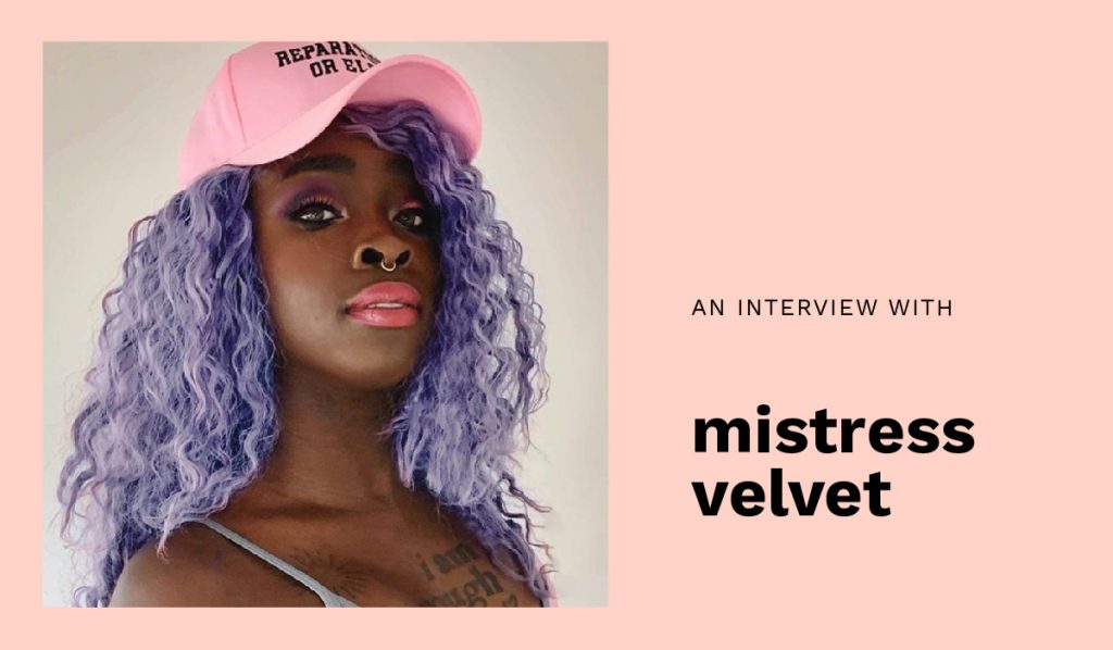 An interview with Black Femme Mistress Velvet