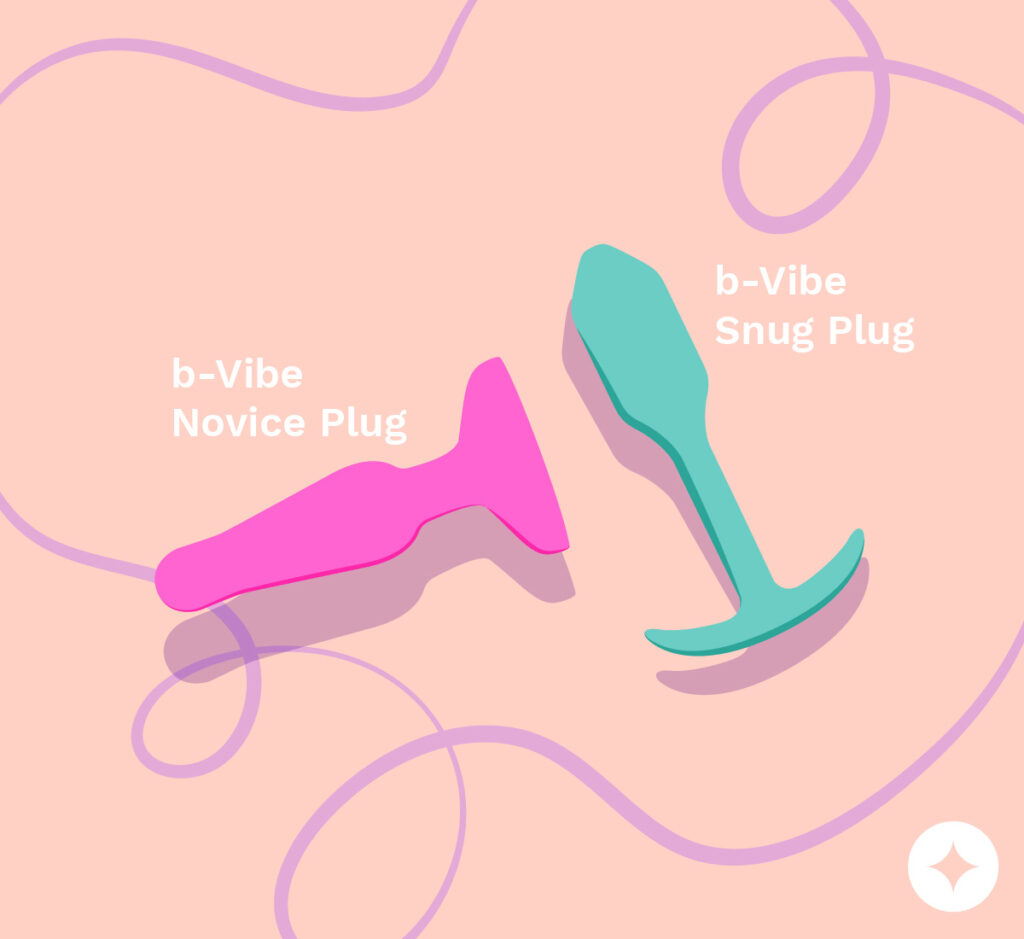 b-Vibe Novice Plug and Snug Plug for Anal Sex Beginners