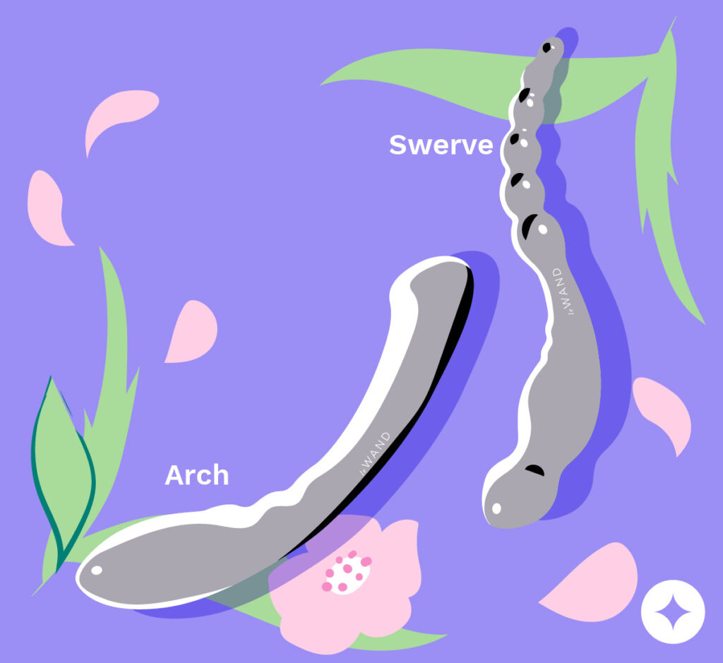 Le Wand Arch and Swerve Stainless Steel Sex Toys