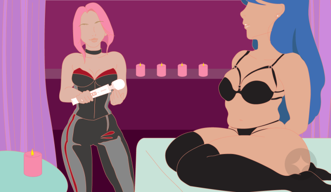 BDSM Part 2: Orgasm Control with Le Wand