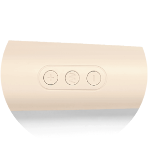 Activate the Le Wand Powerful Plug-In Vibrating Massager with its one-touch controls