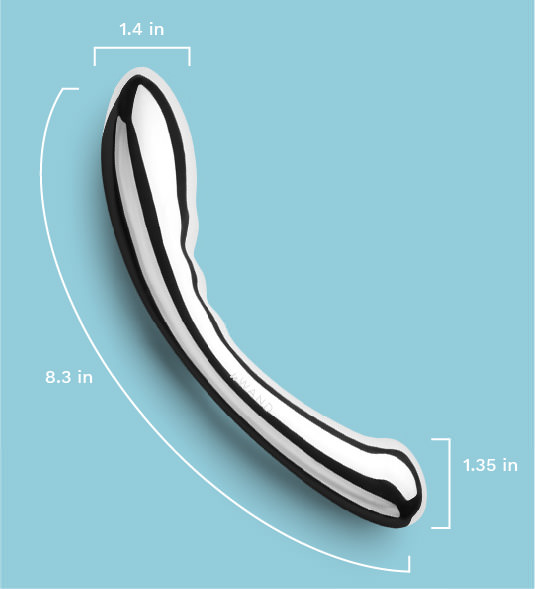Le Wand Arch Stainless Steel Sex Toy Measurements