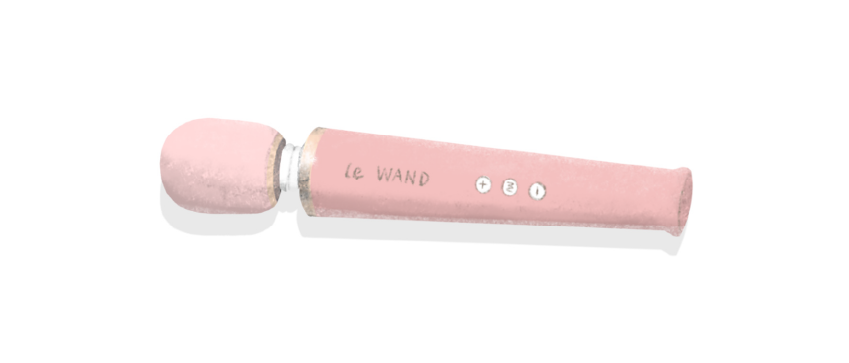 Le Wand Petite Rechargeable Wand Massager Rose Gold